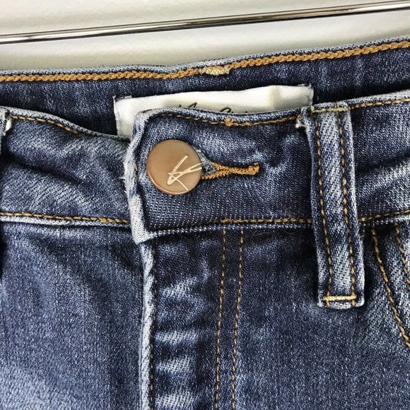 KanCan Estilo Women's Blue Jeans Distressed Size 26 Denim Stretch - Picture 8 of 11